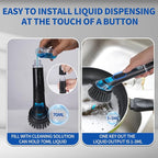 Kitchenware Cleaning Brush, Soap Cleaning Brush, Long Handle, No Dirty Hands, Cleans Kitchen Kitchen Utensils, Cutlery, Sinks, Cookware, Countertops, 2-Pack