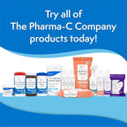 The Pharma-C Company 70% Isopropyl Alcohol Pads [100 count]. First Aid - Antiseptic Wipes - Extra Large - Alcohol for minor cuts, scrapes and burns.