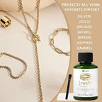 Jewelry Protective Coating, Clear Polish Sealant for Metal and Stone, Anti-Tarnish Shield