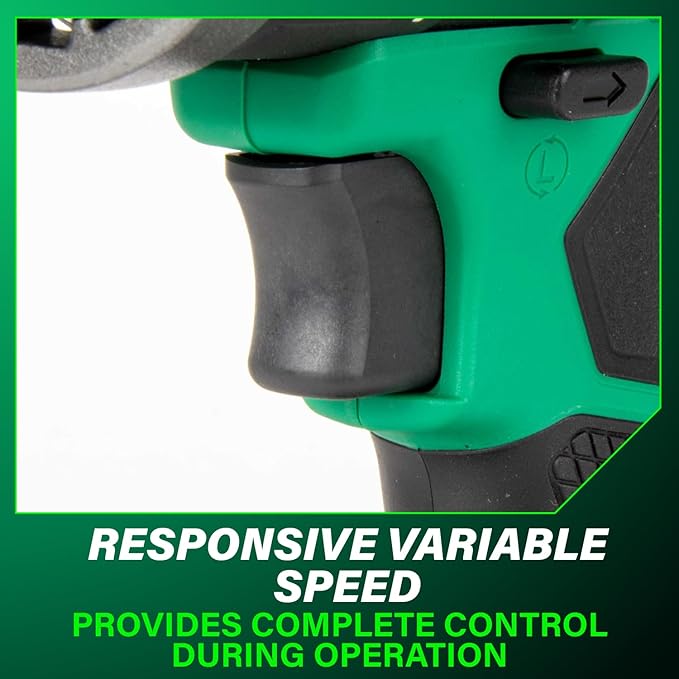 Metabo HPT 36V MultiVolt™ Cordless Brushless 1/2" Hammer Drill Kit, Power Drill Kit with Lithium-Ion Metabo Batteries , Case and Charger, Compact Lightweight Power Tool, DV36DC