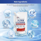 1 Pack Original Scent Floor Cleaning Solution - For Roborock Robot Vacuum & Mop, Deep Cleans Hard Floors, Works With All Mopping Robot Vacuums