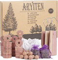 Aryiten Cedar Balls for Clothes Storage, Aromatic Scent Cedar Wood Balls for Kitchen, Closets Storage and Drawers Freshener, 60 Pack