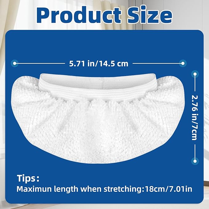 LOVECO 10 Pack Universal Microfiber Cloths for Handheld Steam Cleaner - Compatible with Bissell Steam Shot, Comforday, PurSteam, etc - Reusable Washable Microfiber Rags