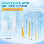 Duster Refill Compatible with Swiffer Hand Duster, 30 Count Unscented Disposable Heavy Duty Duster Refills, Dusters Refills for Cleaning, Blinds & Ceiling Fan (Handle is Not Included)