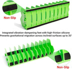 Cenfoge Plier Organizer, Plier Rack, Plier Holder and Cutter Organizer with Non-Slip Rubber Base, PlierOrganizer for Tool Box Drawer, 20 Slots, Tool Storage, Plier Rack (2 PC-Green)