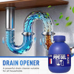 Strength Drain Cleaner, 2025 New Professional Drain Opener for Kitchen Sink, Powerful Clog Remover for Bathroom Shower, Durable Pipe Cleaning Agent for Household Use (2Pcs)