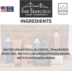 San Francisco Soap Company Smells So Clean Linen Spray | Egyptian Cotton | 33.8 fl oz | Fresh Spray | Multi-Purpose and Dye Free