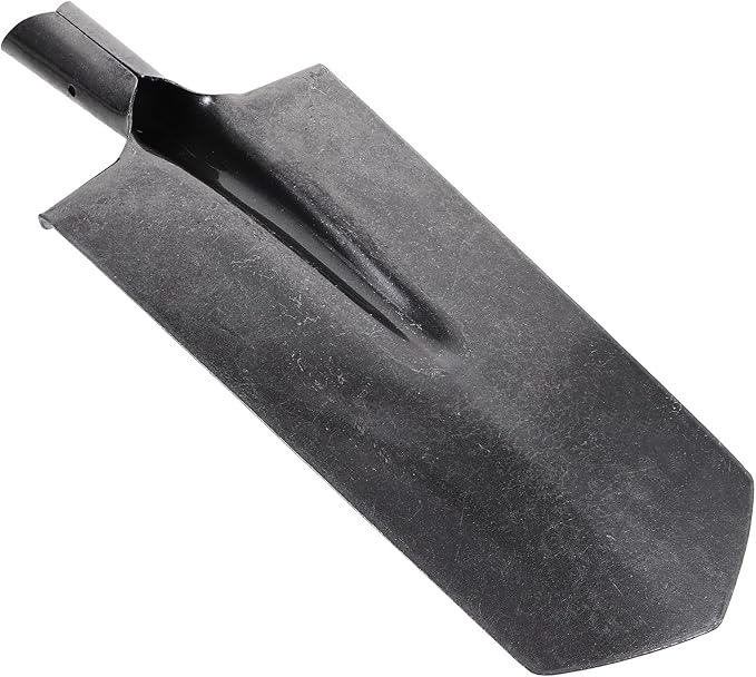Heavy-Duty Manganese Steel Narrow-Head Tree Shovel for Gardening and Planting, Thickened Classic Spade with Sharp Tip, Soil Digging Tool for Lawn and Farm Use