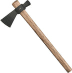 CRKT Chogan Hammer T-Hawk: Outdoor Camping Axe with Hammer Poll, Forged Carbon Steel Head, Tennessee Hickory Wooden Handle 2724