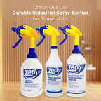 ZEP Professional Sprayer Bottle, 32 oz, Pack of 3, HDPRO1