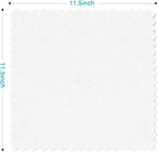 Orighty Cleaning Cloths Bulk, 200 Pack Shop Rags Reusable, Multi-Purpose Shop Towels for Cars, Microfiber Cleaning Rags for Automotive, Mechanic, Kitchen, Lint Free Towels 11.5’’ x 11.5’’, White