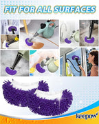 Handheld Steam Cleaner Pads Cloth Steamer Attachments Steam Mop Accessories Compatible with Bissell Steam Shot,Wagner Spraytech,McCulloch,PurSteam Universal Reusable Washable Steam Pad Clothes Cover