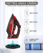 Home Steam Iron Bundle Set, Efficient Ironing, Easy to Carry, Suitable for All Kind of Garments