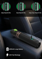 Car Vaccum, Rapair VC28 Handheld Vacuum, 4-in-1 Mini Vacuum Cleaner with 20000pa Suction Power, Rechargeable Vacuum with 3 Suction Modes, Portable Cordless Vacuum for Car, Home, Office Desk, Keyboards