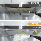 Steam Cleaner Handheld with 1200ml Large Water Tank, High Pressure Steamer for Floors, Upholstery, Grout, Car