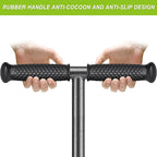 Dolibest Manual Twist Tiller, All-Steel Garden Claw Cultivator with 6 Curved Claws and Soft Rubber Handle, Hand Tiller Garden Claw for Gardening Bed and Plant Box (39'')
