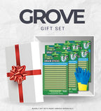 6x Green Gobbler Strip Drain Cleaner and Deodorizer 1.47 oz Bundle with Cleaning Gloves – Drain Smell Eliminator & Breaks Down Matter in Drains – Easy-to-Use Deodorizing Strips – Gift Set (7 Items)