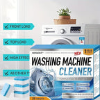 Deep Cleaning Washer Tablets, 12-Pack – Drum, Tub & Seal Care for Front and Top Load Washers, Easy Use, Keeps Washer Fresh and Running Smooth