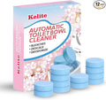 Toilet Bowl Cleaners - 12 PACK, Household Toilet Cleaner, Automatic Toilet Bowl Cleaners - Sustained-Release Toilet Tank Cleaners for Deodorizing and Descaling (Pack of 1)