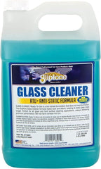 Gliptone Glass Cleaner Kit, Streak-Free Shine, Ammonia-Free, Quick Drying, 1 Gallon + 22 Fl Oz Glass Cleaner, 6 Glipscrub Sponges & 4 Softouch Waffle Microfiber Towels, Safe on Tint & Hard Surfaces