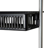 Household Essentials Black 6-Tier Basket Over-The-Door Organizer (2157-1)