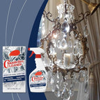 Chandelier Cleaner Spray – No Wipe Crystal & Brass Cleaner for Chandeliers, Drip-Dry Formula, Safe for Glass, Silk Plants, and Dark Crystals – Fast Dusting & Streak-Free Cleaning 1 Pcs
