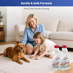 2 Bottle Original Scent Floor Cleaning Solution - For Roborock Robot Vacuum & Mop, Deep Cleans Hard Floors, Works With All Mopping Robot Vacuums