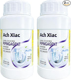 Drain Cleaner, 2PCS Sink Drain Clog Remover, Unclog Shower Drains, Pipe unblocking for toilets, Tubs, Shower or Sink Drains, Unclogs and Hair 18.4oz