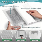 Professional Drywall Repair Kit 12x12 Inch - Self-Adhesive Mesh Patch for Large Holes in Walls & Ceilings, Quick & Easy Wall Hole Repair Kit(Heavy Duty)