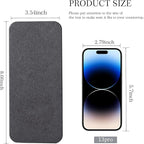 Water Absorbing Stone Tray for Sink, Diatomite Bathroom Tray Quick Dry Dish Soap Holder Kitchen Sink Organizer for Modern Home Decor - Dark Grey