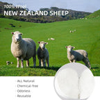 Wool Dryer Balls Handmade 6 Pack XL,organic wool dryer balls laundry reusable 1000 Loads,100% Natural New Zealand Wool Fabric Softener-anti static laundry,Reduces Drying Time,Baby Safe & Odorless gray