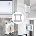 Cleaning Rag for Ecovacs Winbot W2 Omni, W1 Pro, W1 Window Vacuum Cleaner Robot, Washable and Reusable W2 Omni Mop Cloth W1 Mop Pad Accessories 9 Pcs