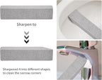 60 PCS Scouring Stick, Pumice Stone for Toilet Bowl Cleaning, Scouring Stick Remove Toilet Bowl Hard Water Rings, Calcium Buildup and Rust Suitable for Cleaning Household Bath Kitchen Pool Stove Grill