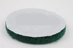 33 Pack Drill Brush Set Power Scrubber Scouring Pads Household Cleaning Kit with Hook and Loop Backing Pad Holder Includes Drill Attachment, 3 Different Stiffness Household Cleaning Pads for Drill