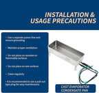 30-OS Condensate Drain Pan Cast Condensate Remover