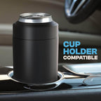 Frost Buddy Universal Can Cooler - Fits all - Stainless Steel Can Cooler for 12 oz & 16 oz Regular or Slim Cans & Bottles - Stainless Steel (Tactical Green)