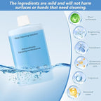 Floor Cleaning Solution Compatible With Roborock Robot Vacuum And Mop Cleaner， Deep Cleans For Multiple Hard Floors, for Robot & Wet Dry Vacuums Mopping Floor Cleaners Solution , 33.8 Fl. OZ(2 Bottle)