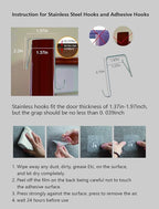 XL Hanging Laundry Hamper Bag, Black Door Hanging Hamper with Large Openging, Hanging Laundry Bag and Basket for Home, Dorm, or Travel,Durable and Stylish Design(Black 36x22Inch)