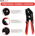 JRready ST6546 Mini-Fit Jr. 2 4 6 Pin Molex Connector Kit Crimping Tool 4.2mm Pitch Power Wire Connectors Receptacle Plug Housing 18-24AWG Terminals with Crimper Pin Extractor Tool