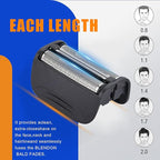Shaver Replacement Head Compatible with Remington Foil Shaver PF7400, PF7500, and PF7600 Models (Black(1PCS))