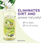 KUXTAL Dish Soap Liquid – 3 Pack | Biodegradable Formula Certified by OECD 301-A | Eco-Friendly with Natural Ingredients | Gentle on Hands | Citrus Scent | 27.7 fl oz Each
