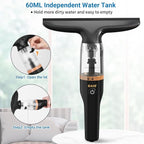 Rechargeable Window Vac, Electric Window Vacuum Squeegee, with 11 in. Squeegee Blade, Cordless Window Vacuum Cleaner Set for Cleaning Windows, Shower Doors, Mirrors, Tiles