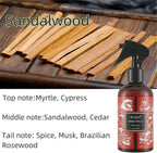 Natural Room Sandalwood Essential Oils Pillow Linen Spray for Bedding Pillows Sheets Curtains Mist and Fabric Aromatherapy Spray