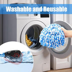 4Pack Mop Replacement Head for O Cedar RinseClean 2 Tank System, Mop Replacement Base and Upgrade Scrub Brush for O-Cedar,Spin Microfiber Mop Refills for Cleaning All Floors