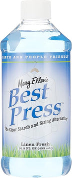 Mary Ellen Products Best Press Linen Fresh Spray Starch, 16 Ounce
