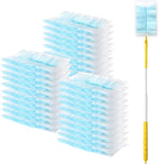 30 Count Electrostatic Duster Refills Compatible with Swiffer Duster,Multi-Surface Dusting Refills,Microfibre Dusters for Cleaning with 1Pcs Retractable Handle,Unscented