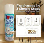 Love My Carpet Pet Special Heavy Foam,Carpet Cleaner,Urine,Pet Stain And Odor Remover,Carpet Cleaner Solution,2 Pack Of 12oz