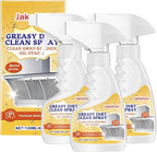 Greasy Dirt Clean Spray, Degreaser Cleaner Heavy Duty, Kitchen Cleaner, All Purpose Stain Removal Cleaners, Oven And Grill Cleaners Clean Up Kitchen Oil Stains(3, pc-120ml)