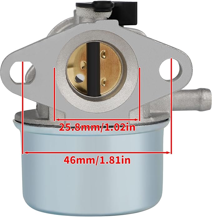 799868 Carburetor for Briggs and Stratton 498170 498254 497314 6.5HP 6.75 HP Engine Carb for Craftsman Lawn Mower Weed Wacker Splitter with Air Filter Cleaner Base
