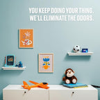 Ozium 4.5 Ounce 4 Pack Odor Eliminating Gel for Homes, Cars, Offices and More, New Car Smell